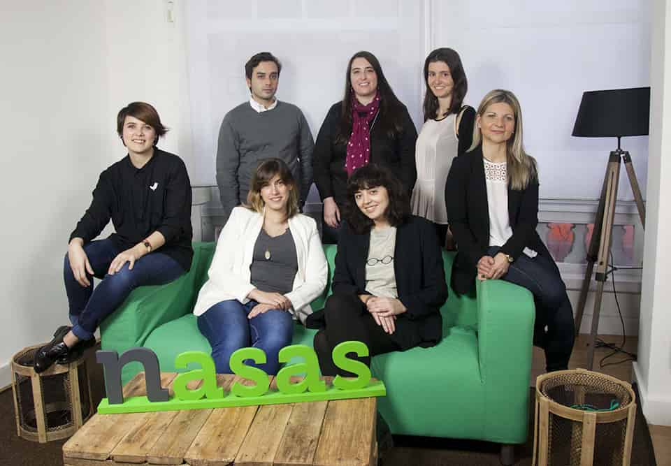 El equipo de Nasas, fundado en 2011, ahora en 2017