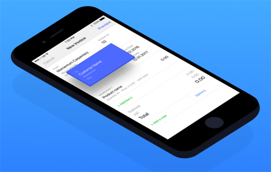La nueva app para iPhone de Debitoor te permite llevar tu programa de facturación ahí donde vayas