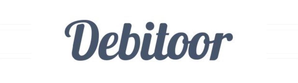Primer logo del programa de facturación Debitoor