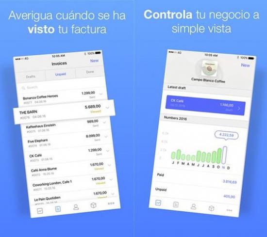 Nueva app iOS para Debitoor